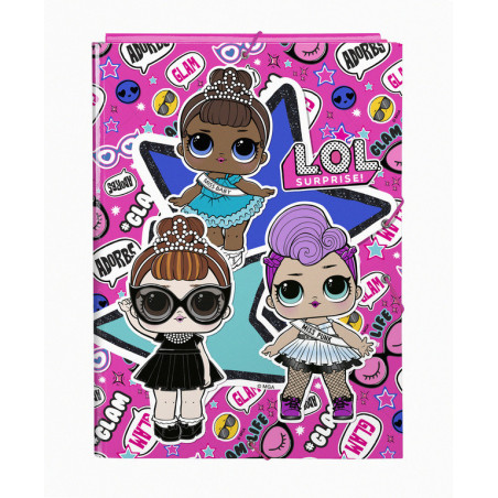 CARPETA DEC FL SOLAPAS LOL SURPRISE TOGETHER SAFTA20 ENERO 512020068 26*33,5