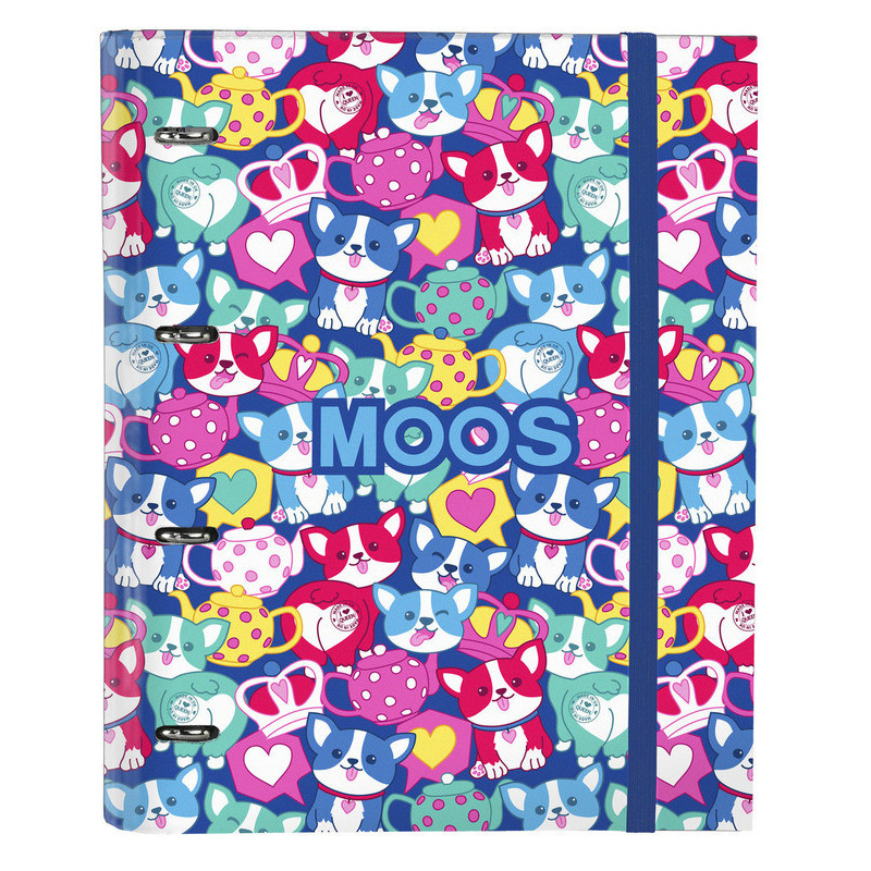 CARPEBLOC DEC FL RINGBOOK C/RECAMBIO MOOS "CORGI" 512018666 SAFTA20 ENERO 32*27