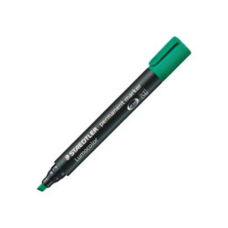 MARCD. STAEDTLER LUMOCOLOR 350 BISEL VERDE C/10U ^