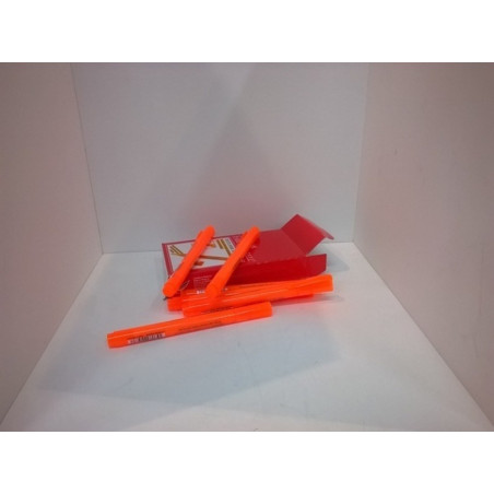 MARCD.FLUOR FABER-CASTELL TEXTLINER 38 REDONDO NARANJA C/10U