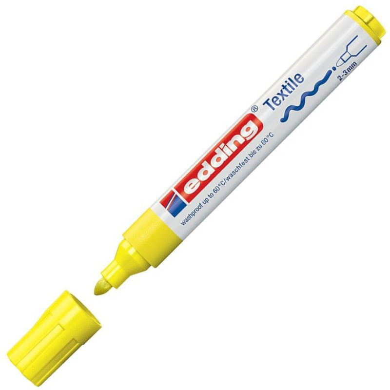 MARCD. EDDING Nº 4500 TELA AMARILLO FLUOR