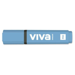 MARCD.FLUOR MOLIN HIGHLIGHTER AZUL RTF240-10-3 C/10U
