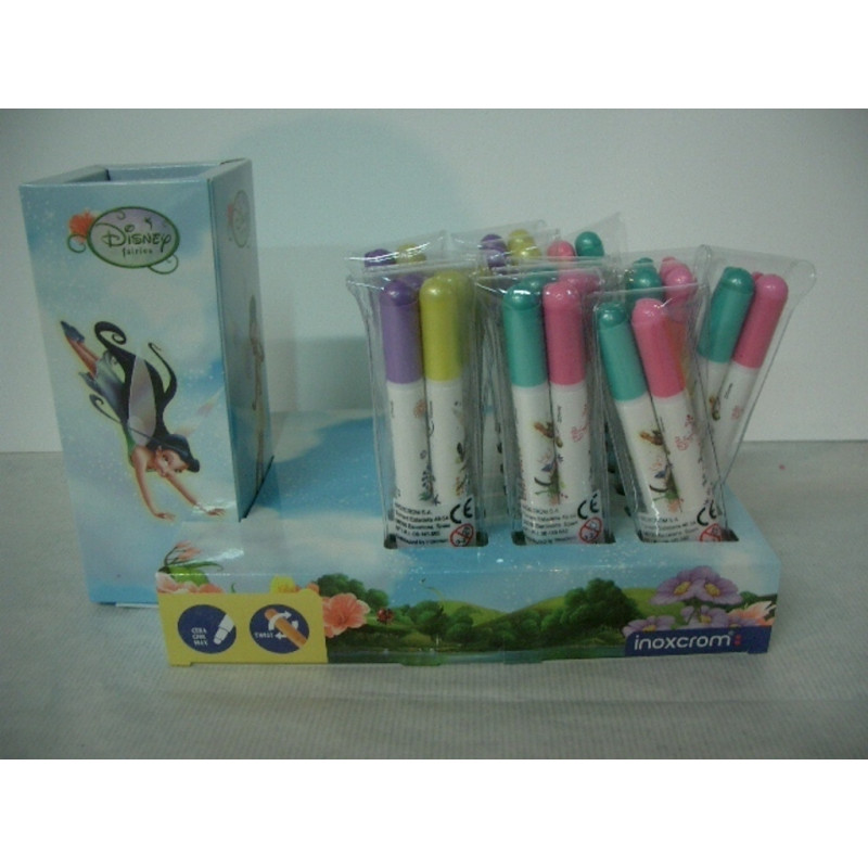 MARCD.FLUOR INOXCROM 10 FAIRIES CERA PURPURINA BLISTER 2U 700104 ^