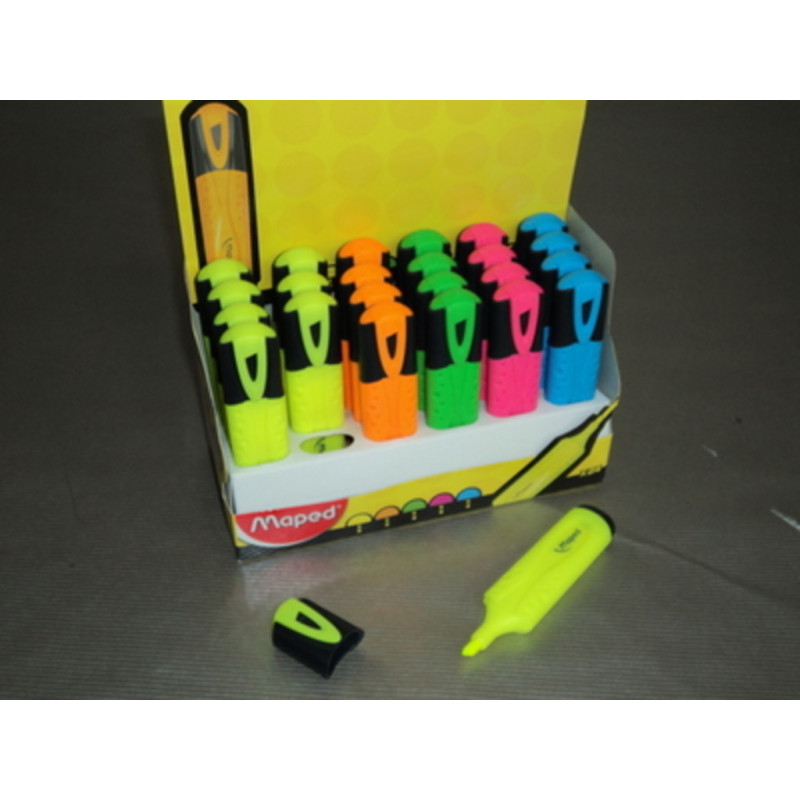 MARCD.FLUOR MAPED FLUO PEPS 6 COLORES EXP 28U 742537