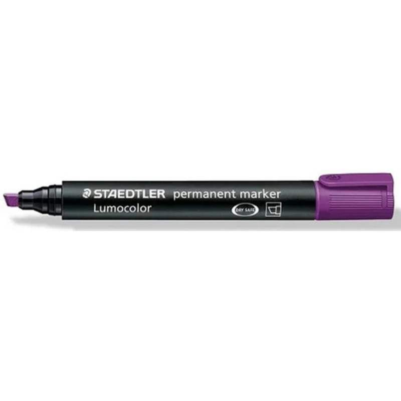 MARCD. STAEDTLER LUMOCOLOR 350 BISEL VIOLETA C/10U ^