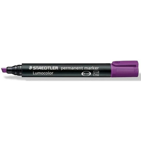MARCD. STAEDTLER LUMOCOLOR 350 BISEL VIOLETA C/10U ^