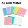 LIBRETA A5 PP CARCHIVO PUNTEADO 80H 90G VIOLETA MALVA 64604114
