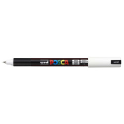 MARCADOR UNI-BALL POSCA PC-1MR PUNTA EXTRA FINA 0,7MM BLANCO -1- 089789000