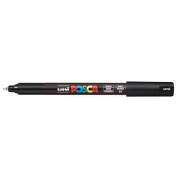 MARCADOR UNI-BALL POSCA PC-1MR PUNTA EXTRA FINA 0,7MM NEGRO -24-