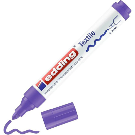 MARCD. EDDING Nº 4500 TELA VIOLETA FLUOR