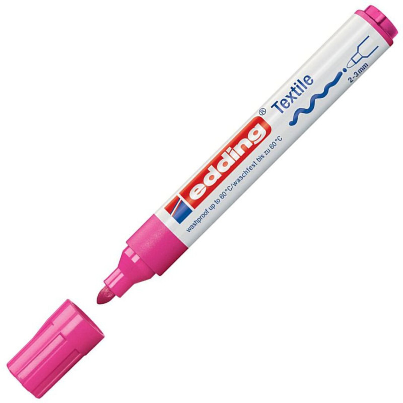 MARCD. EDDING Nº 4500 TELA ROSA FLUOR