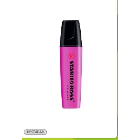 MARCD.FLUOR STABILO BOSS LILA C/10U ^