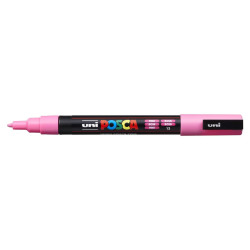 MARCADOR UNI-BALL POSCA PC-3M PUNTA REDONDA 0,9-1,3MM ROSA -13-