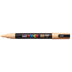 MARCADOR UNI-BALL POSCA PC-3M PUNTA REDONDA 0,9-1,3MM NARANJA CLARO -54-