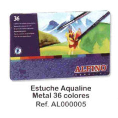 LAPIZ ALPINO ACUARELABLE METAL 36C REF 5