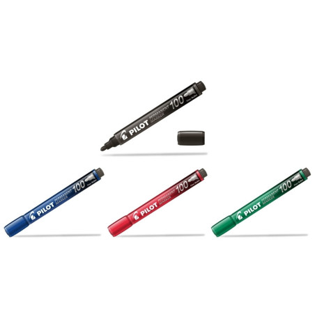MARCD. PILOT SCA-100 FINO REDONDO NEGRO C/12U