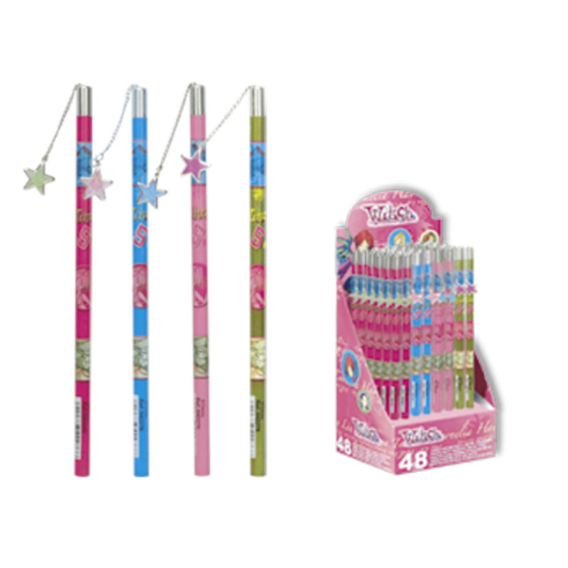 LAPIZ DECORADO PERONA 07 WITCH MAGIC ESTRELLA 042277 ^