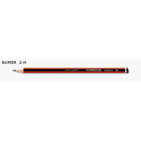 LAPIZ STAEDTLER TRADITION NORIS 110 2H DOCENA