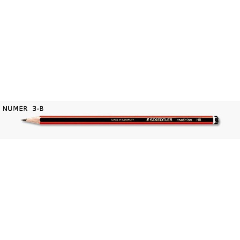 LAPIZ STAEDTLER TRADITION NORIS 110 3B DOCENA