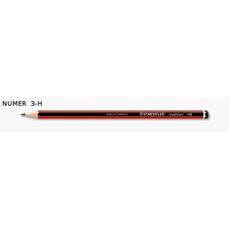 LAPIZ STAEDTLER TRADITION NORIS 110 3H DOCENA