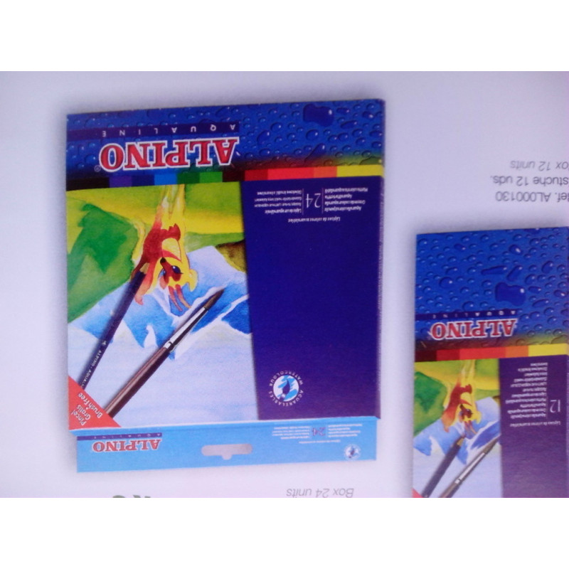 LAPIZ ALPINO ACUARELABLE AQUALINE CARTON 24C AL000131