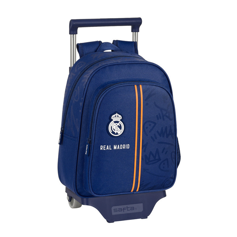 MOCHILA 524+CARRO 705 REAL MADRID 2ª EQUIP. 612134020 33*27 SAFTA22