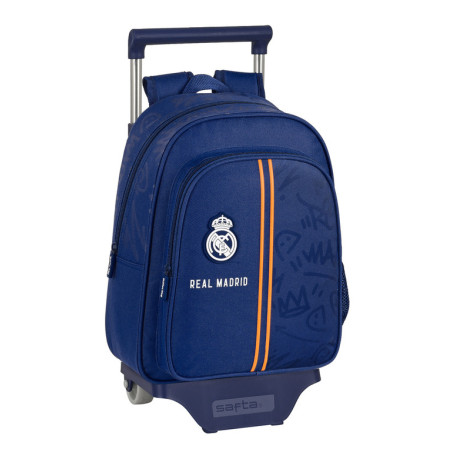 MOCHILA 524+CARRO 705 REAL MADRID 2ª EQUIP. 612134020 33*27 SAFTA22