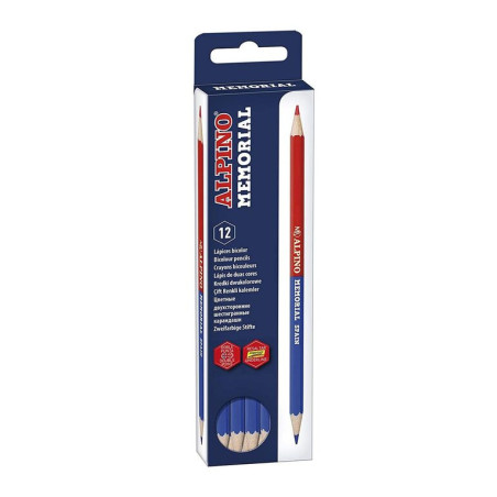 LAPIZ ALPINO MEMORIAL BICOLOR DOCENA LE004313