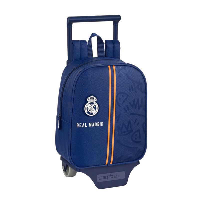 MOCHILA 232+CARRO 805 REAL MADRID 2ª EQUIP. 612134280 28*22 SAFTA22