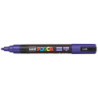 MARCADOR UNI-BALL POSCA PC-5M PUNTA REDONDA 1,8-2,5MM AZUL PRUSIA -10- 262568000