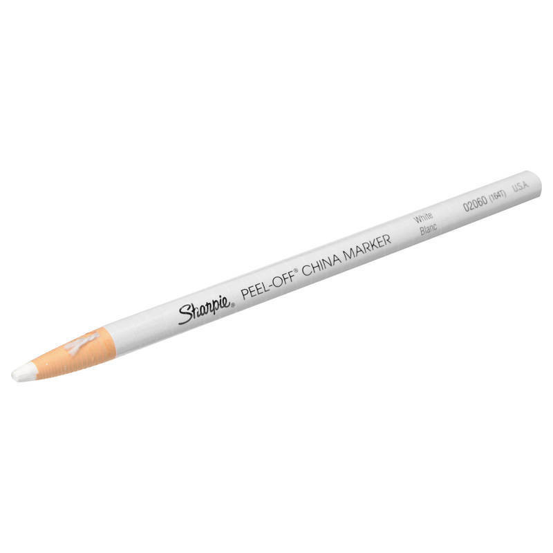 LAPIZ PAPERMATE SHARPIE CHINA MARKER BLANCO C/12U