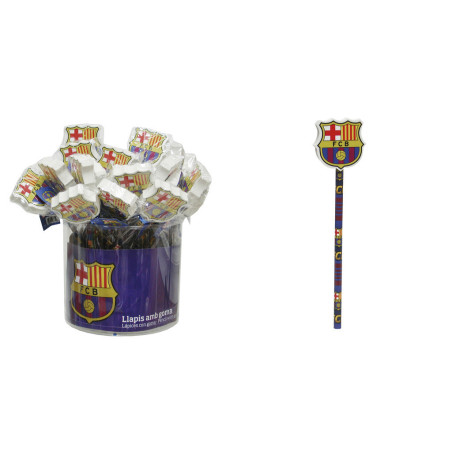 LAPIZ DECORADO CYP17 FCBARCELONA C/GOMA TP-11-BC ^