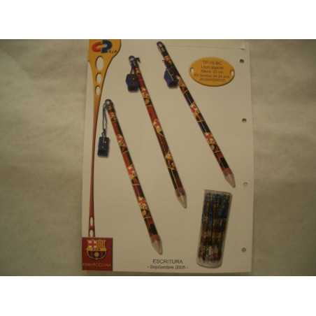LAPIZ GIGANTE CYP FCBARCELONA C/SACAPUNTAS TP-35-BC ^