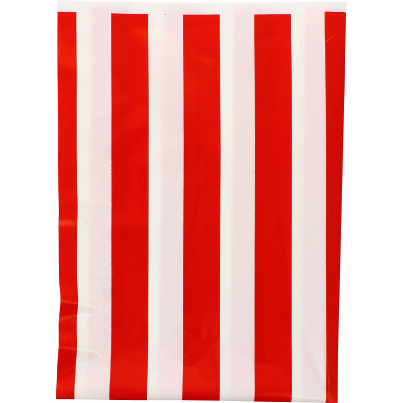 BOLSAS DISFRACES PAYASO BLACO/ROJO 65X90CM PACK 5UDS FIXO KIDS 00072104