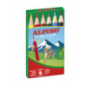 LAPIZ ALPINO 651 CARTON  6 COLORES CORTOS