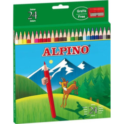 LAPIZ ALPINO 658 CARTON 24 COLORES