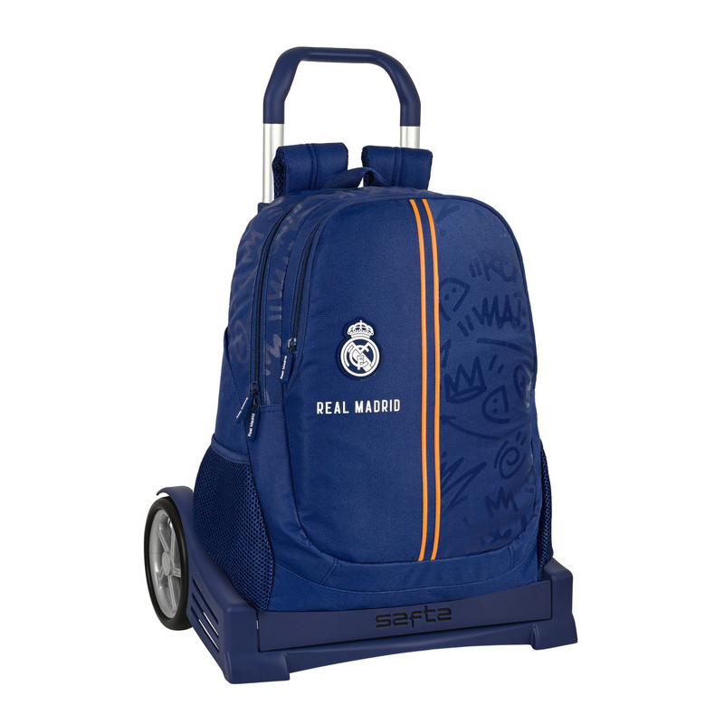 MOCHILA 665+CARRO EVOLUTION REAL MADRID 2ª EQUIP. 612134860 44*32 SAFTA22