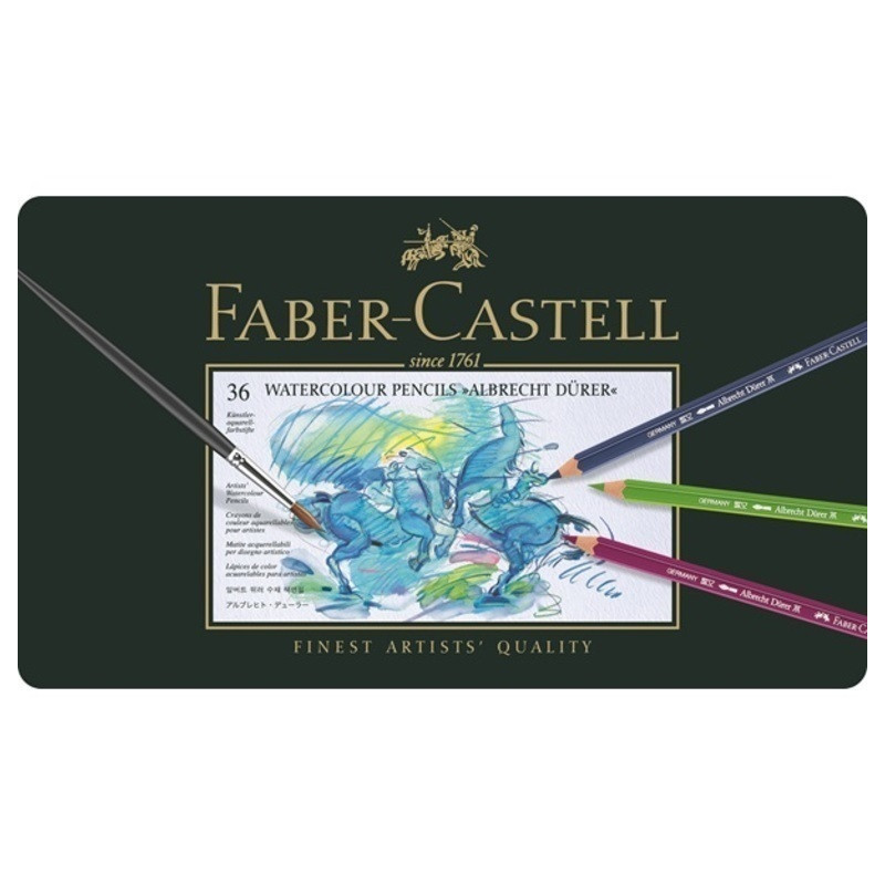 LAPIZ FABER-CASTELL ALBRECHT DURER ACUAREABLE METAL 36 COLORES 117536