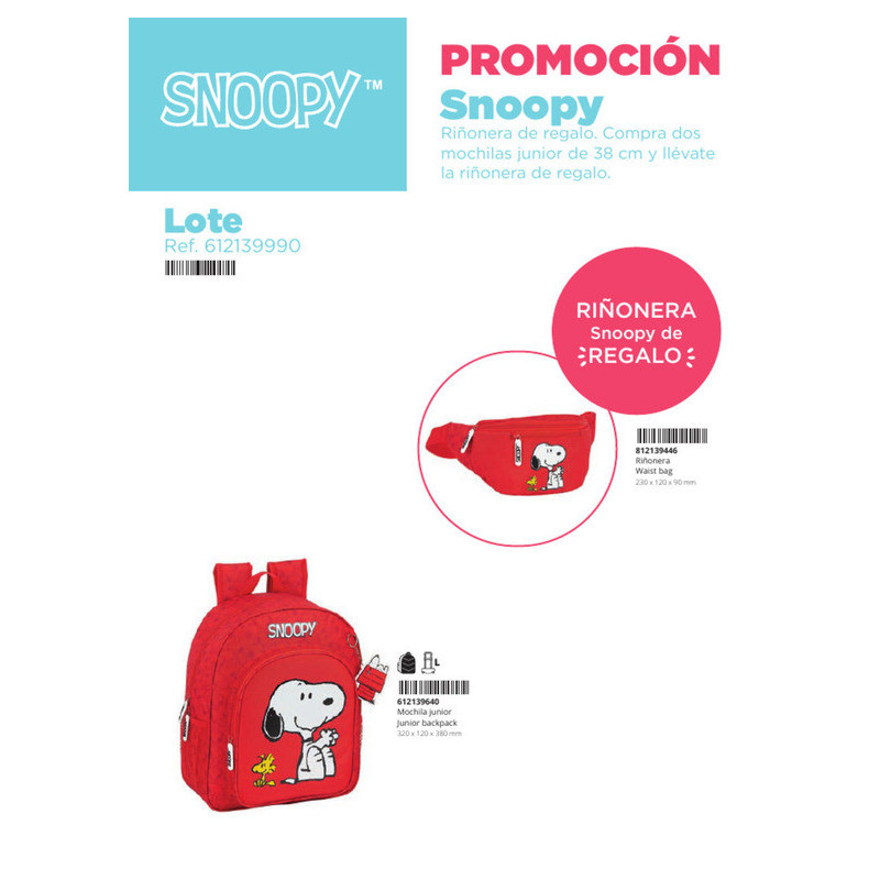LOTE SNOOPY SAFTA22 VAC 612139990