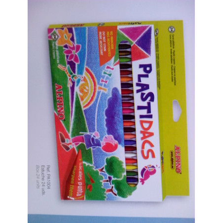 CERAS PLASTIDACS 24 COLORES
