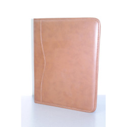 CARPETA CONGRESO LEBER FOLIO 10.663 06 MARRON C/BOLSILLO ^