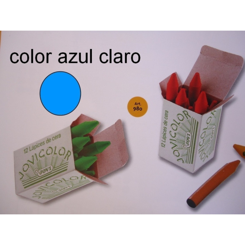 CERAS JOVICOLOR GRANEL AZUL CLARO C/12