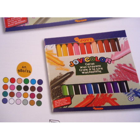 CERAS JOVICOLOR 24 COLORES