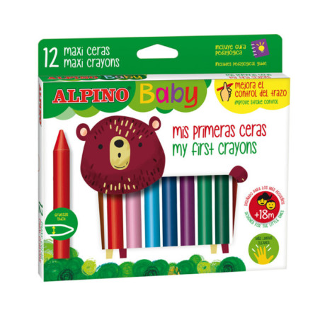 CERAS ALPINO BABY 12 COLORES DA000060