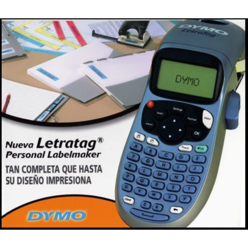 MAQUINA ROTULAR DYMO LETRATAG LT-100H