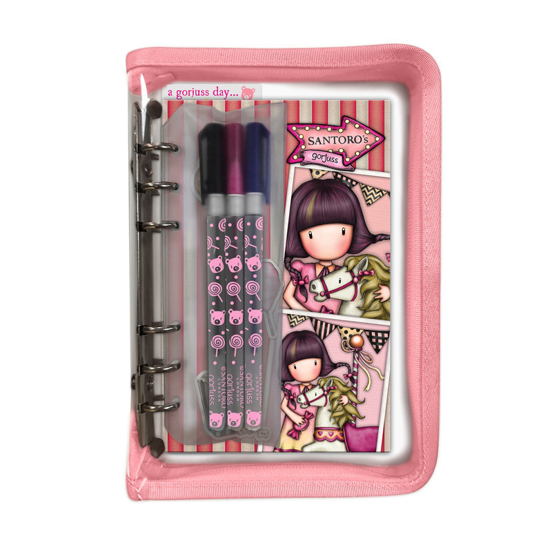 SET DE PAPELERIA GORJUSS GORJUSS™ FAIRGROUND "CAROUSEL" SAFTA23 ENERO 1137GJ01