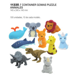 BORRADOR DECORADO MIQUELRIUS 10 MOD SURTIDOS ANIMALES 11335