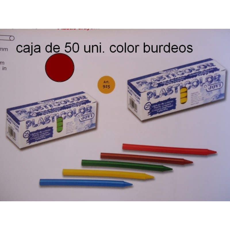 CERAS JOVI PLASTICOLOR BODY GRANEL BURDEOS C/50