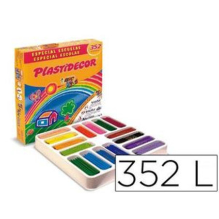 CERAS PLASTIDECOR GRANEL SURTIDO IBERIA C/352U BIC
