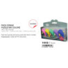 PACK PVC 5 GOMAS DE BORRAR PUZZLE DESMONTABLES COLORZ TIBURON MR18 GIFTS2 11612
